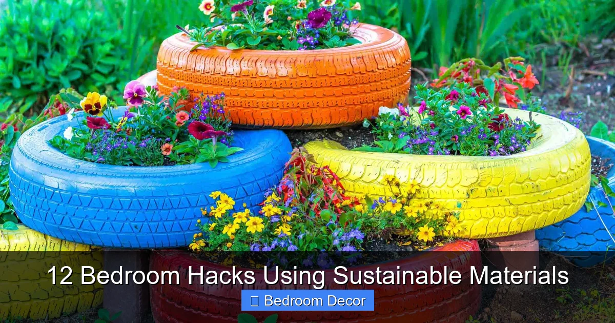 12 Bedroom Hacks Using Sustainable Materials