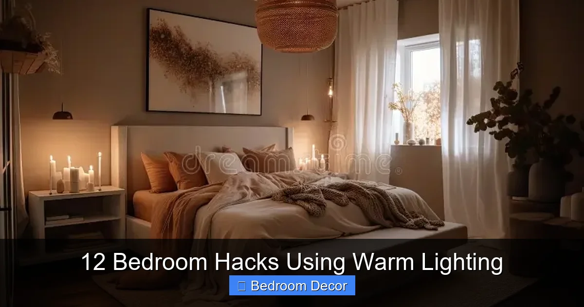 12 Bedroom Hacks Using Warm Lighting