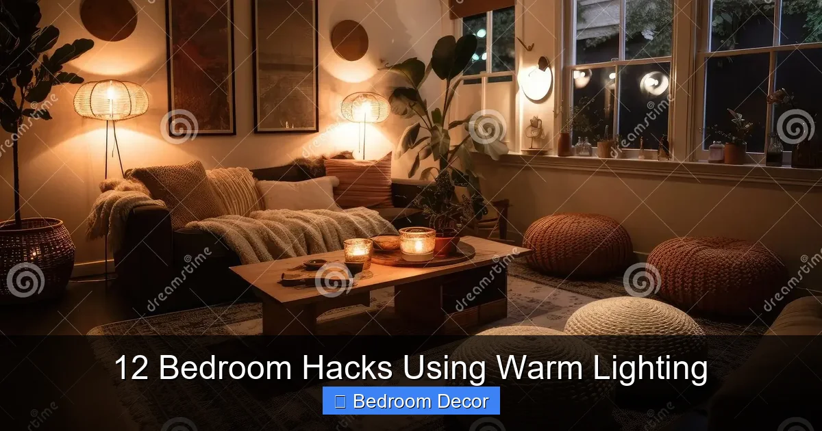 12 Bedroom Hacks Using Warm Lighting