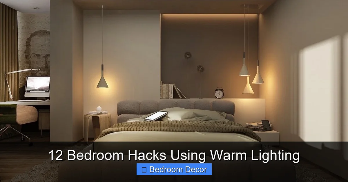 12 Bedroom Hacks Using Warm Lighting