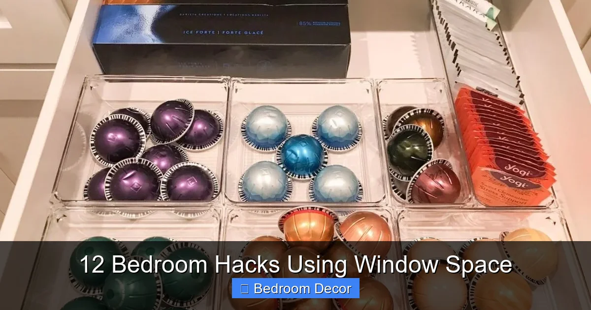 12 Bedroom Hacks Using Window Space