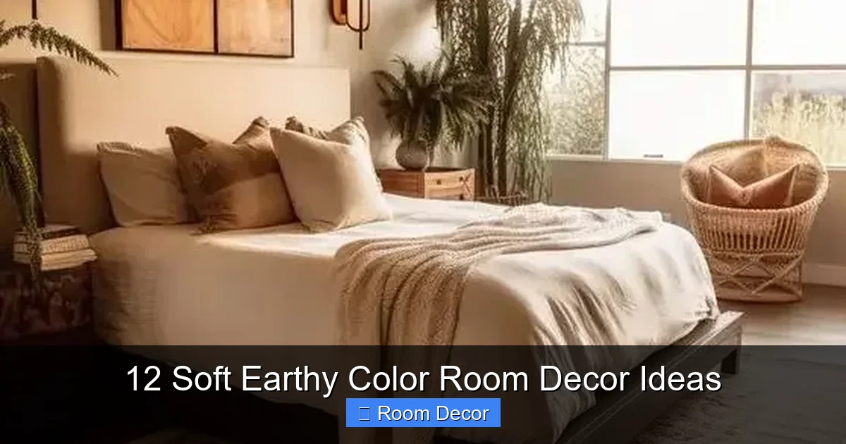 12 Soft Earthy Color Room Decor Ideas