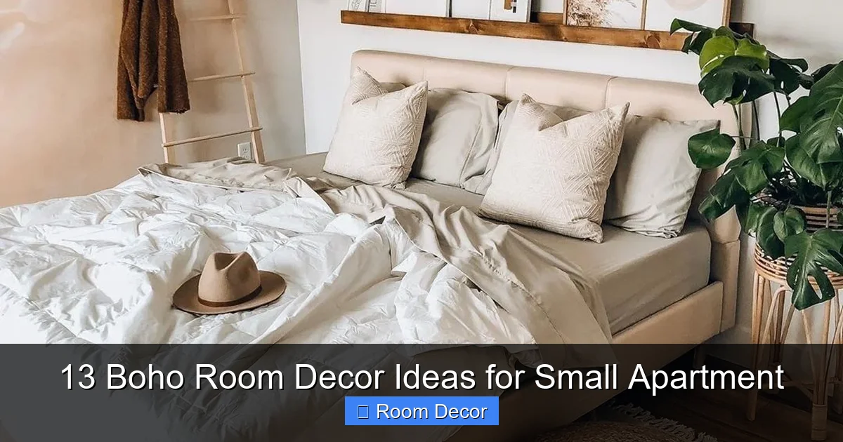 13 Boho Room Decor Ideas for Small Apartment