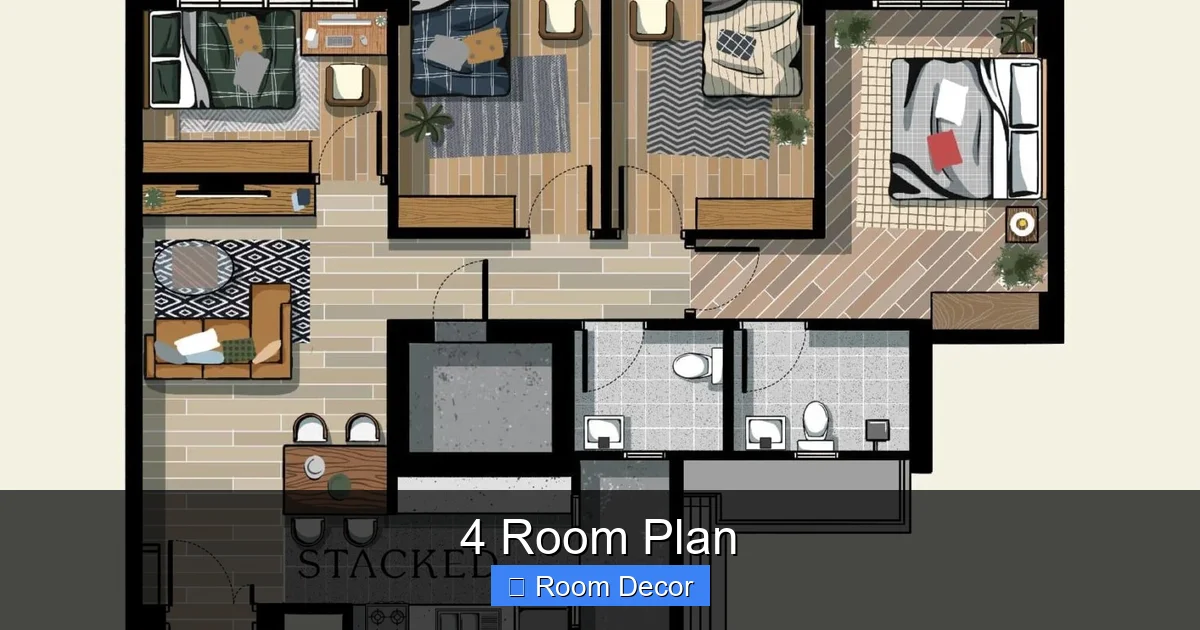 4 Room Plan