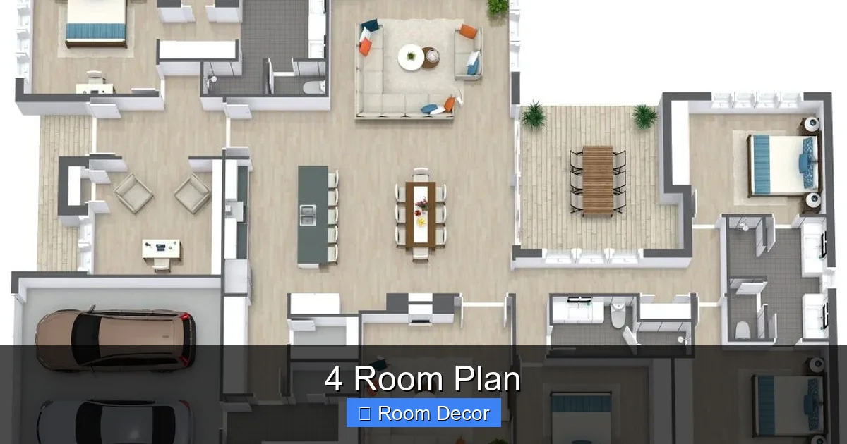 4 Room Plan