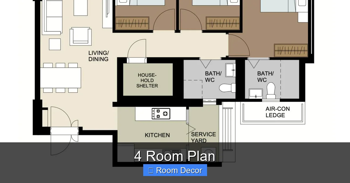 4 Room Plan