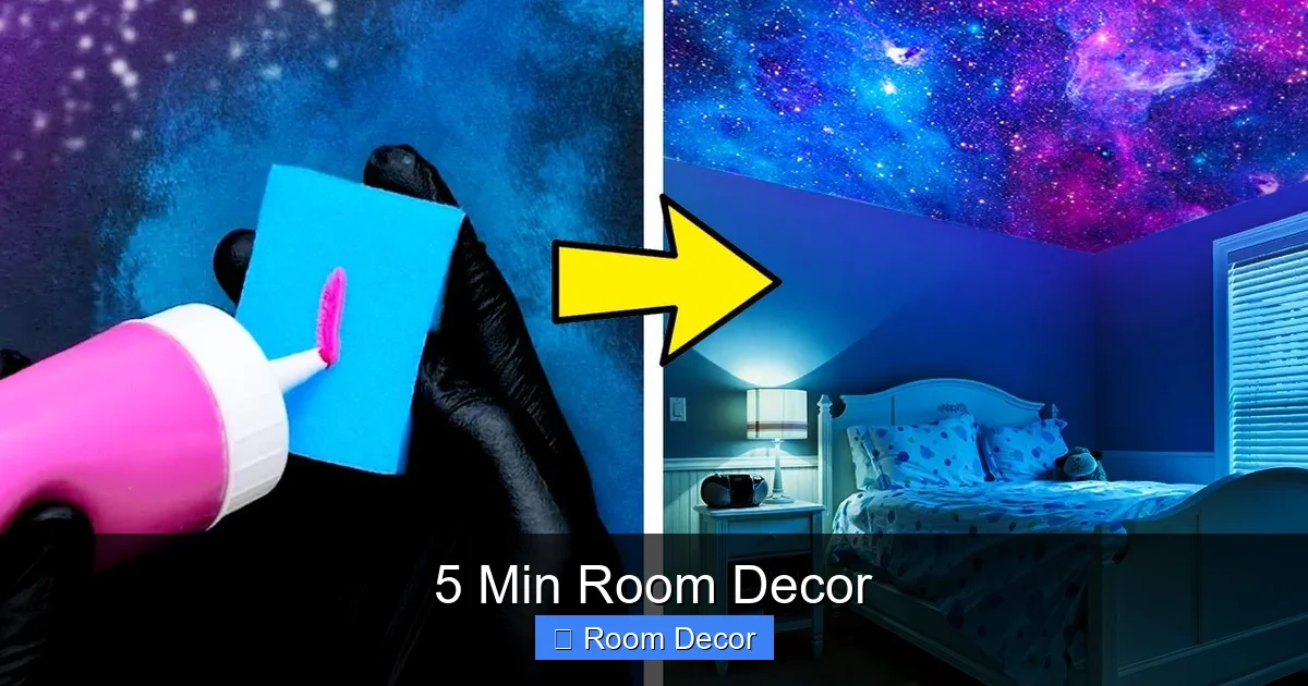 5 Min Room Decor
