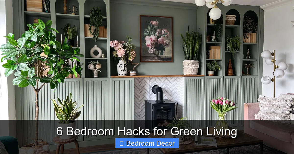 6 Bedroom Hacks for Green Living