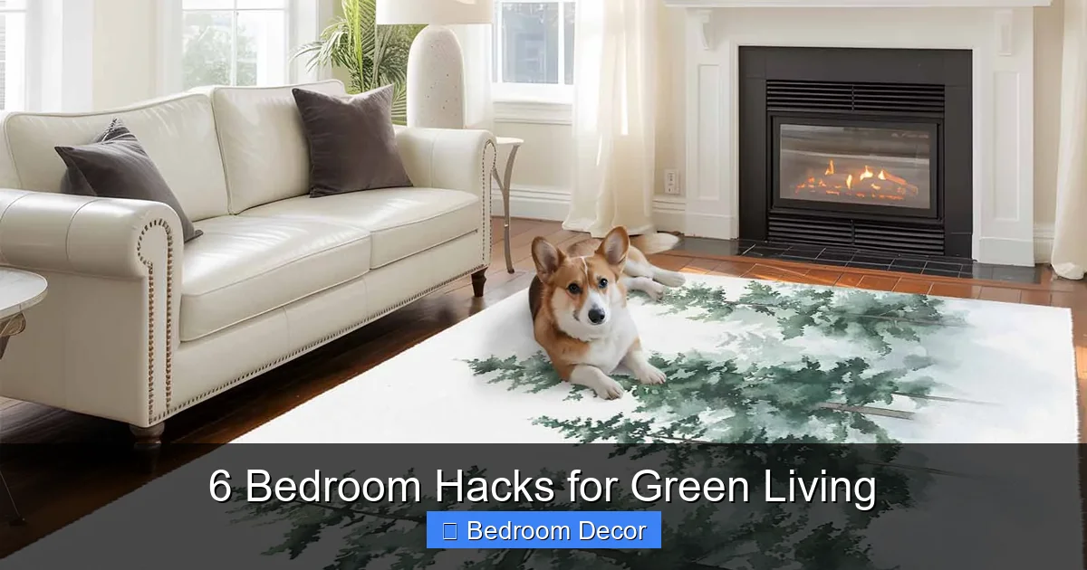 6 Bedroom Hacks for Green Living