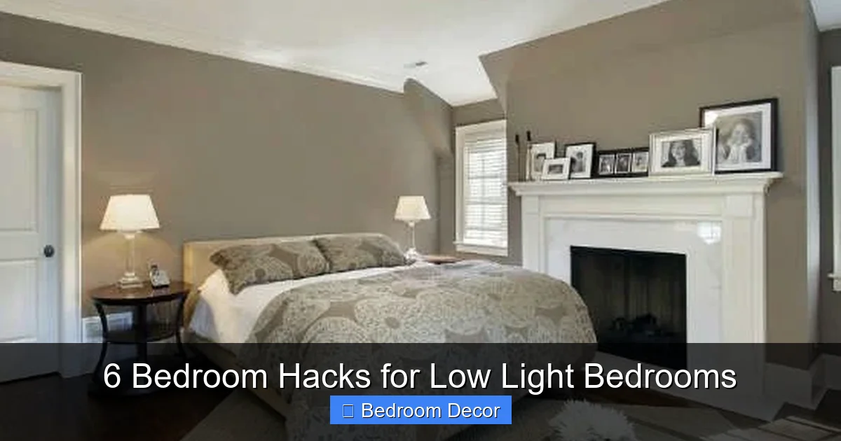 6 Bedroom Hacks for Low Light Bedrooms