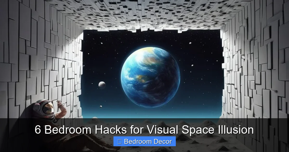 6 Bedroom Hacks for Visual Space Illusion