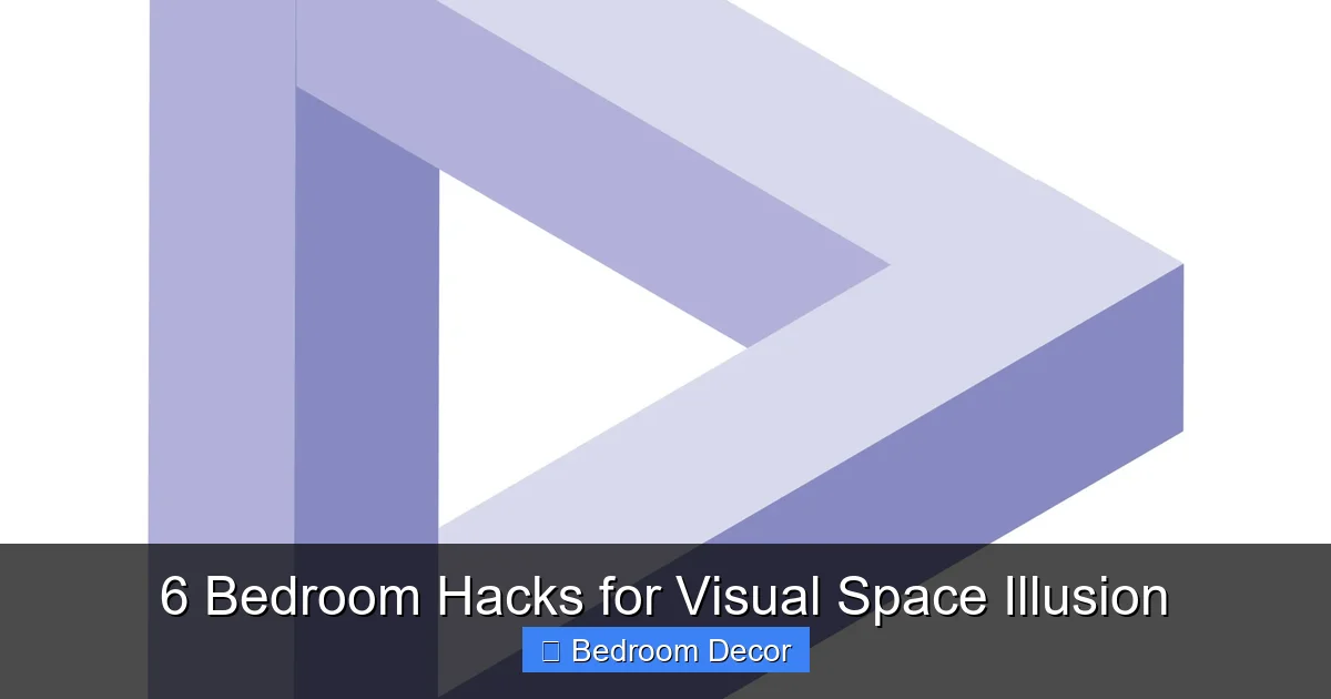 6 Bedroom Hacks for Visual Space Illusion