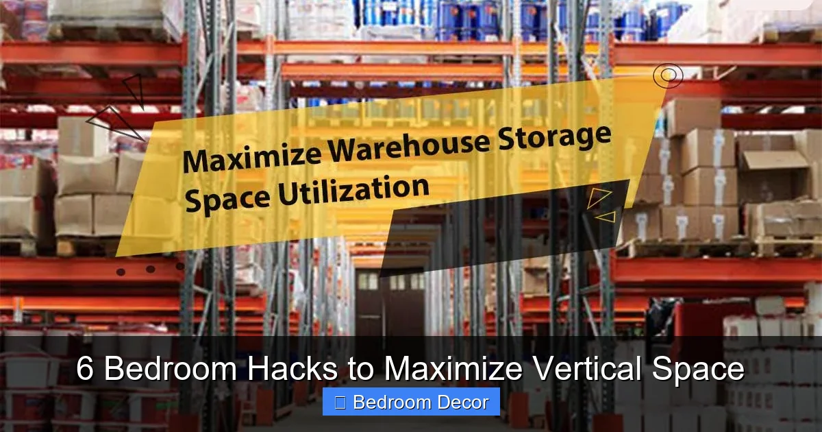 6 Bedroom Hacks to Maximize Vertical Space
