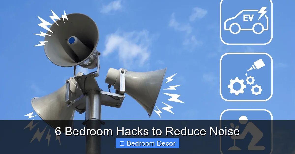 6 Bedroom Hacks to Reduce Noise