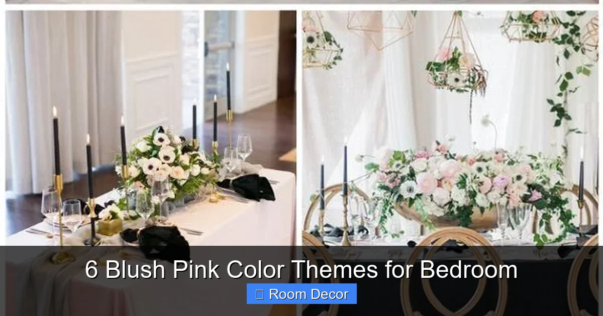 6 Blush Pink Color Themes for Bedroom