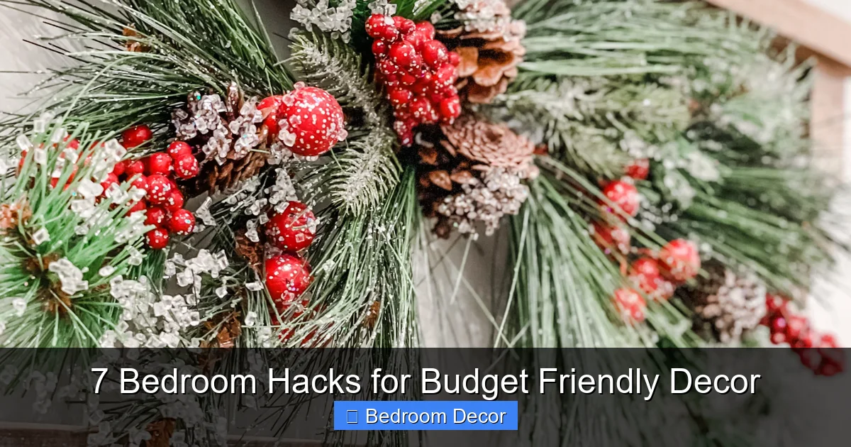 7 Bedroom Hacks for Budget Friendly Decor