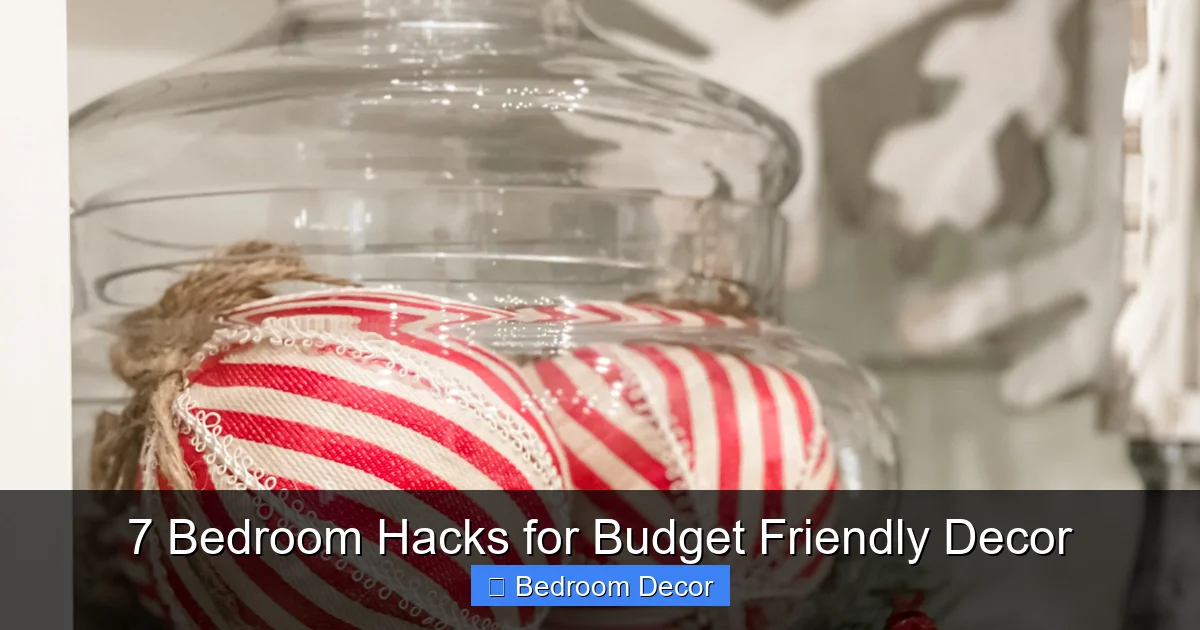 7 Bedroom Hacks for Budget Friendly Decor