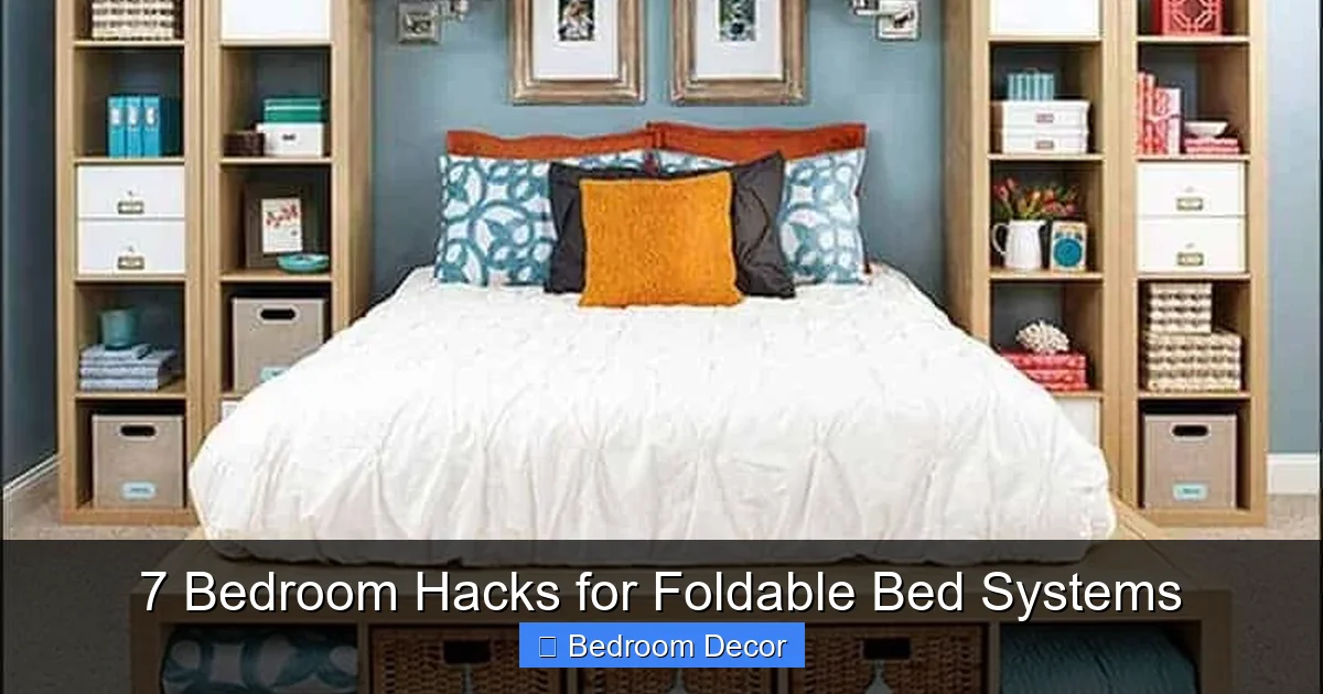7 Bedroom Hacks for Foldable Bed Systems