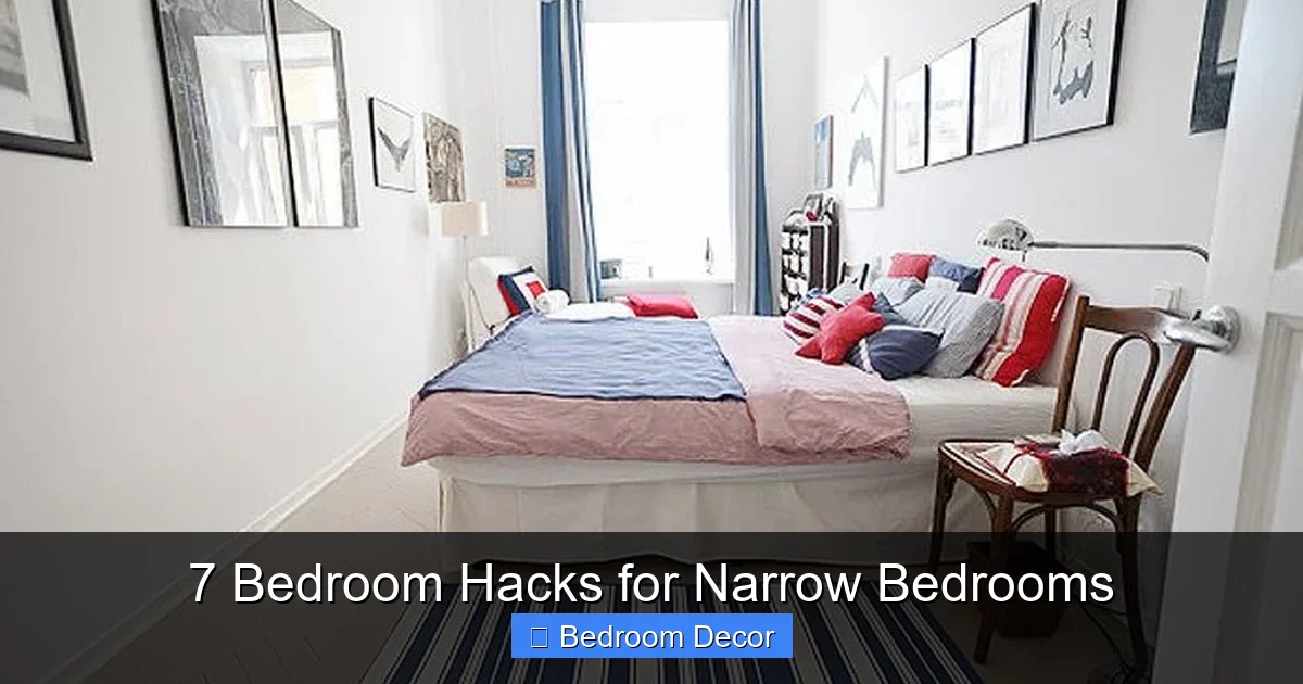 7 Bedroom Hacks for Narrow Bedrooms
