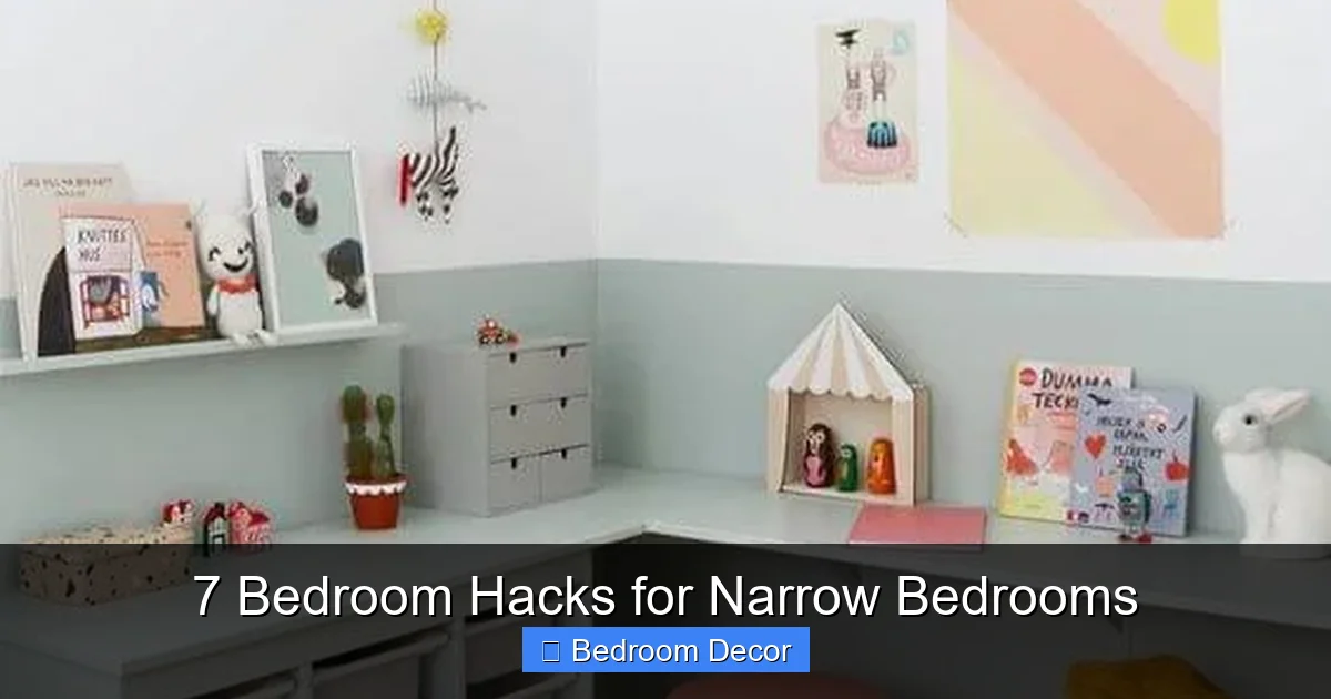 7 Bedroom Hacks for Narrow Bedrooms