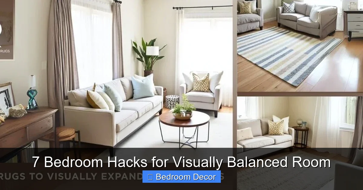 7 Bedroom Hacks for Visually Balanced Room
