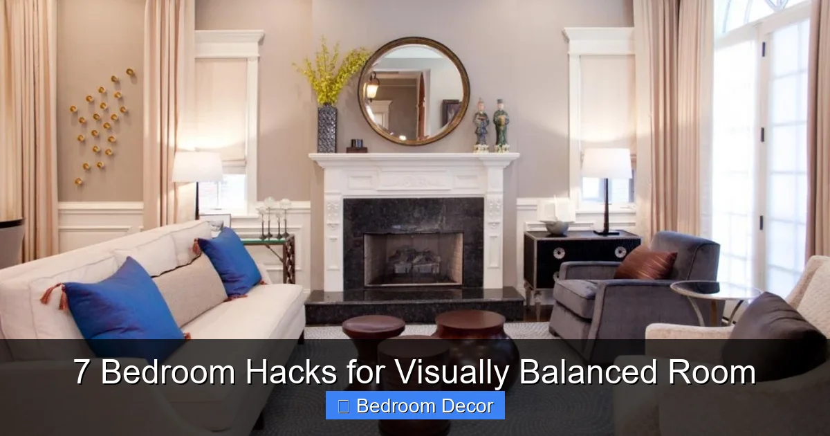 7 Bedroom Hacks for Visually Balanced Room