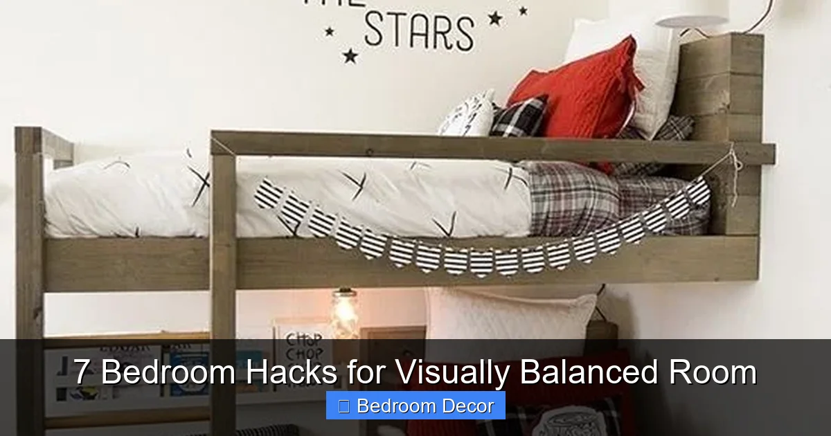 7 Bedroom Hacks for Visually Balanced Room