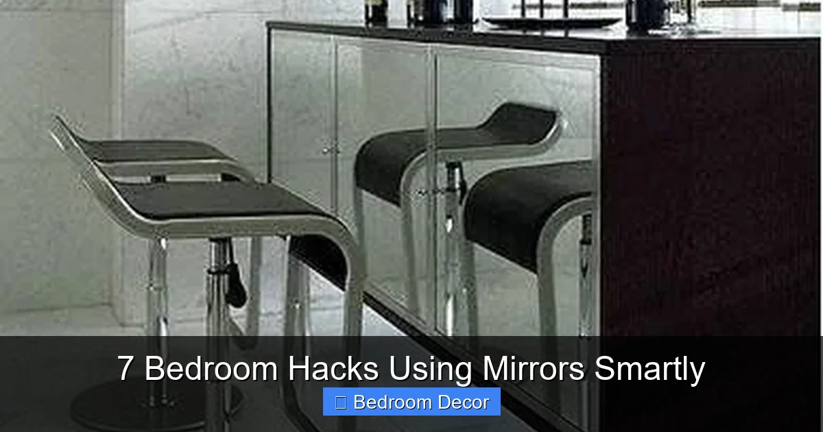 7 Bedroom Hacks Using Mirrors Smartly