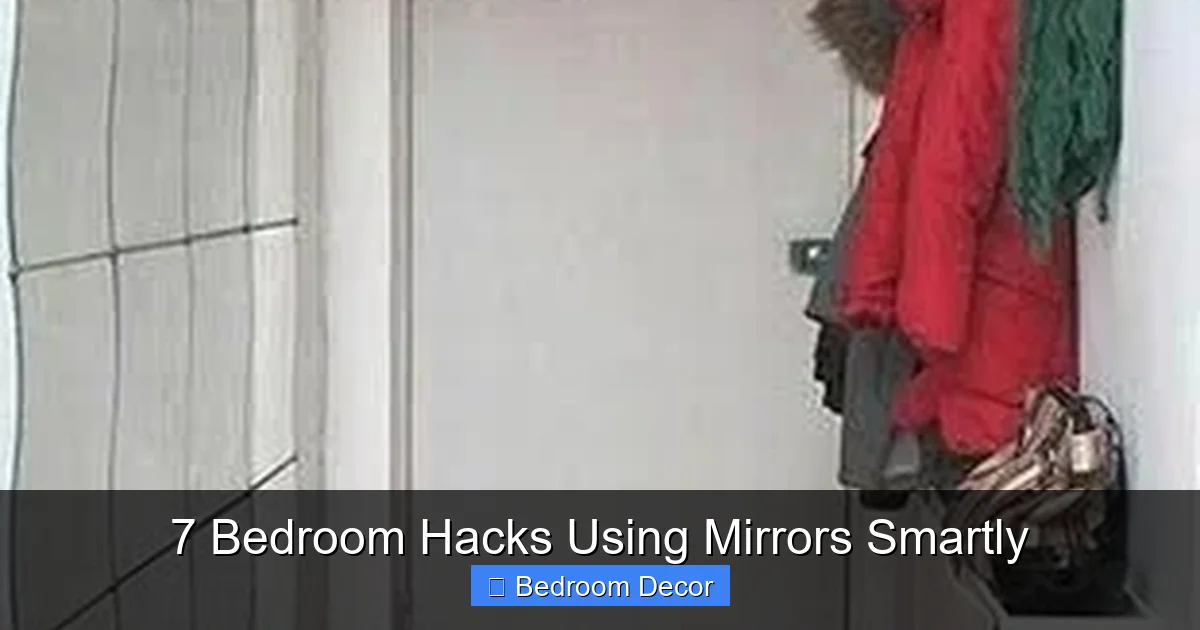 7 Bedroom Hacks Using Mirrors Smartly