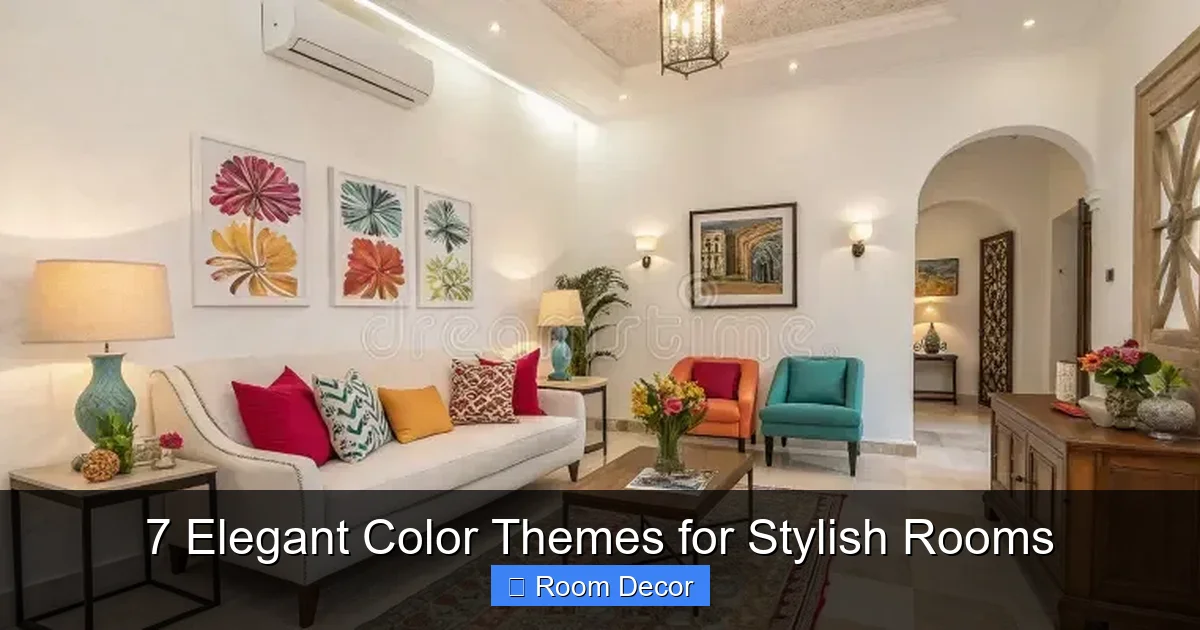 7 Elegant Color Themes for Stylish Rooms