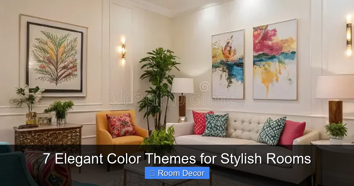 7 Elegant Color Themes for Stylish Rooms