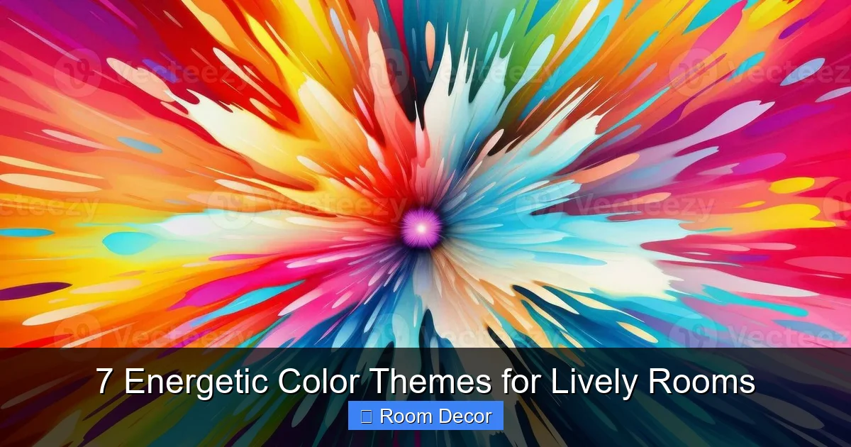 7 Energetic Color Themes for Lively Rooms