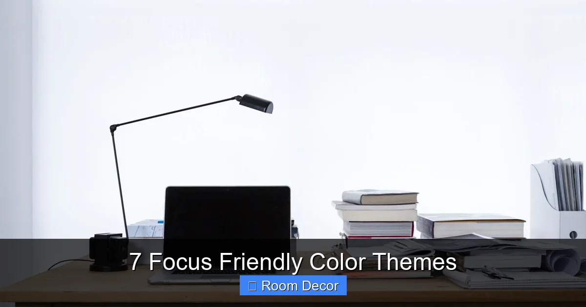 7 Focus Friendly Color Themes