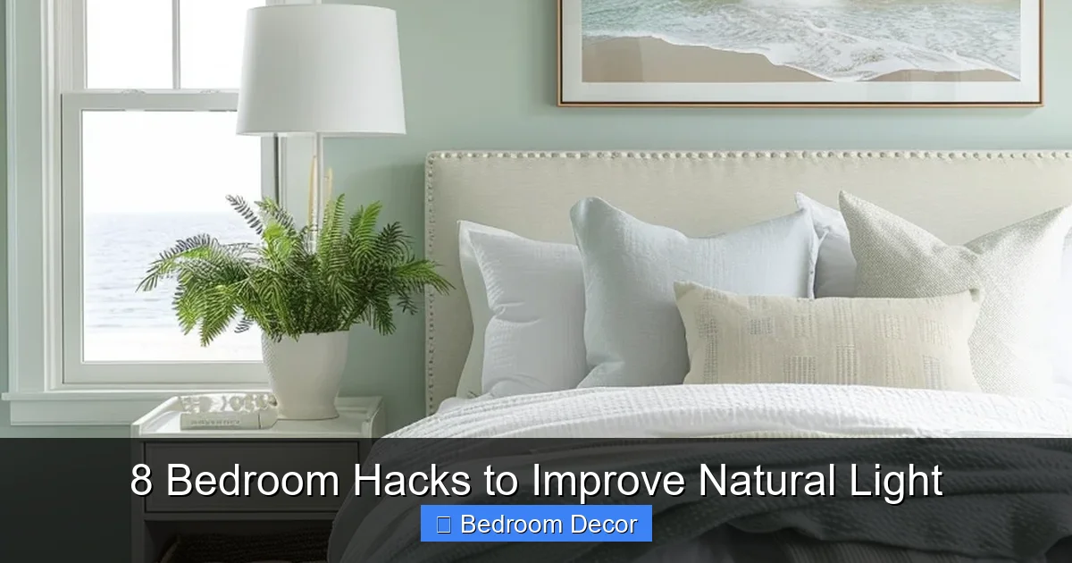 8 Bedroom Hacks to Improve Natural Light