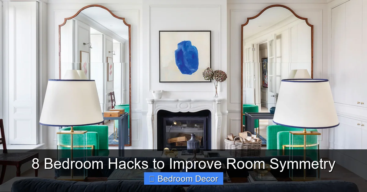 8 Bedroom Hacks to Improve Room Symmetry