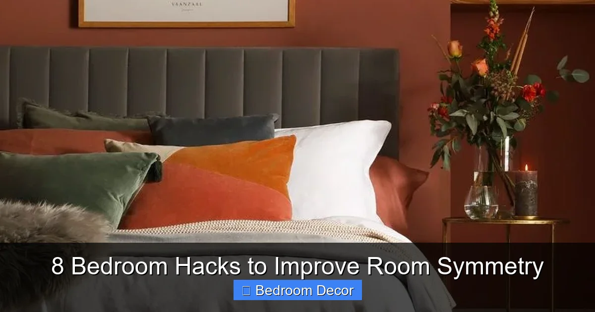 8 Bedroom Hacks to Improve Room Symmetry