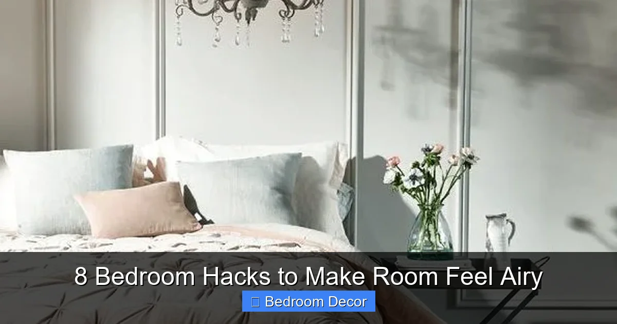 8 Bedroom Hacks to Make Room Feel Airy