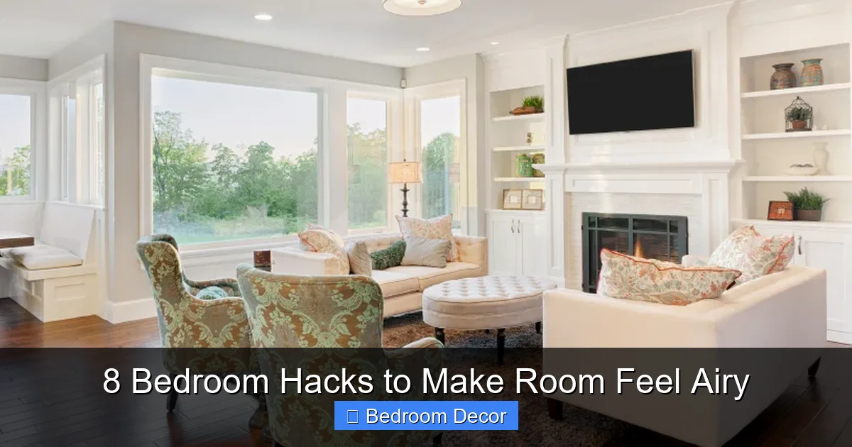 8 Bedroom Hacks to Make Room Feel Airy