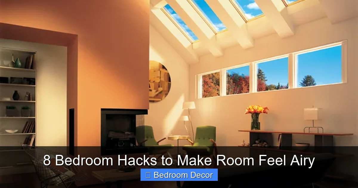 8 Bedroom Hacks to Make Room Feel Airy