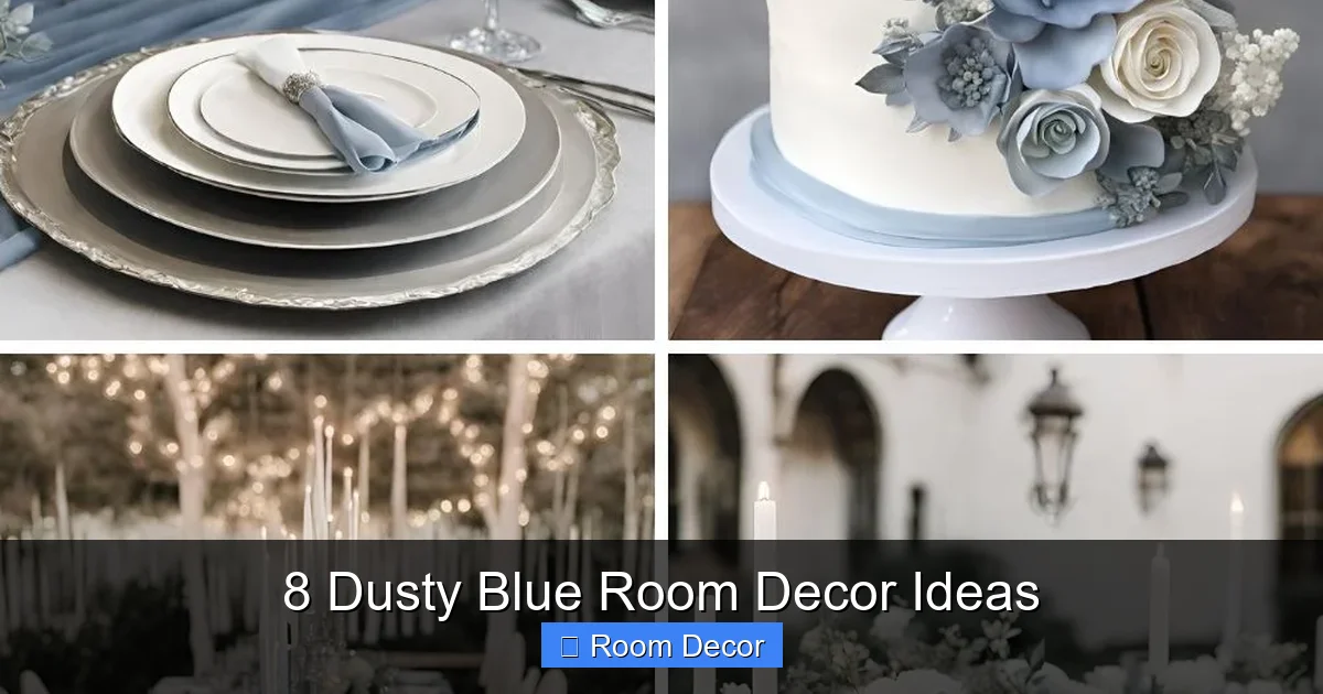 8 Dusty Blue Room Decor Ideas