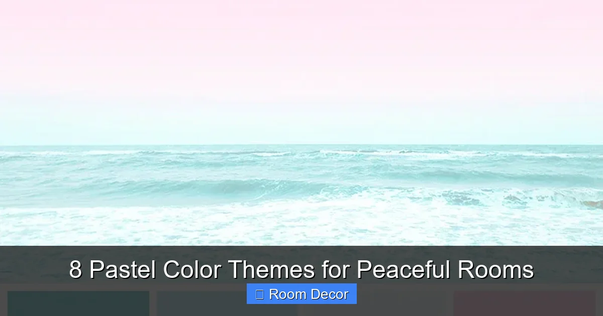 8 Pastel Color Themes for Peaceful Rooms