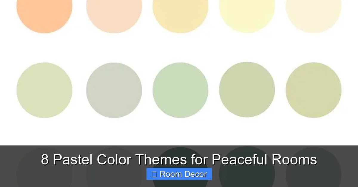 8 Pastel Color Themes for Peaceful Rooms