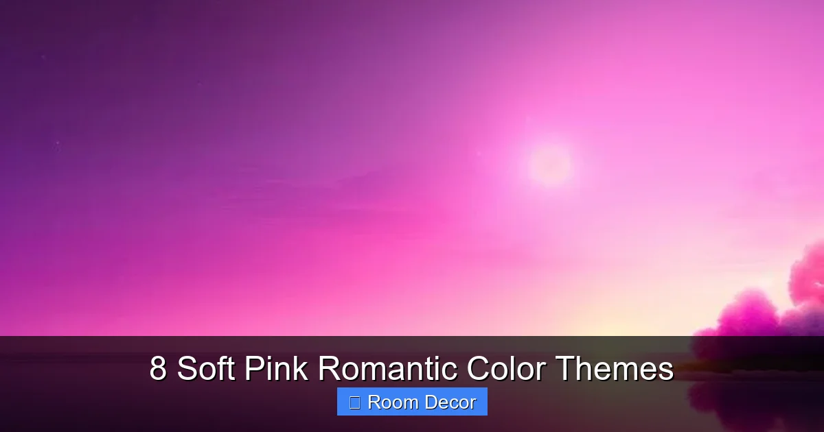 8 Soft Pink Romantic Color Themes