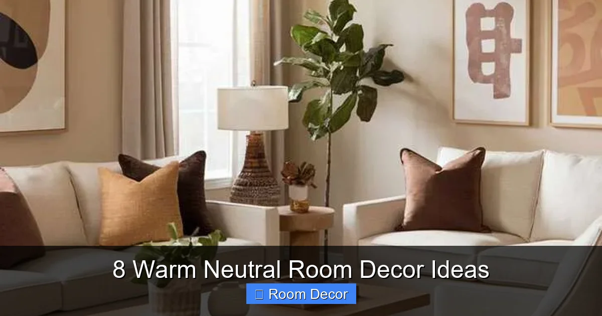 8 Warm Neutral Room Decor Ideas