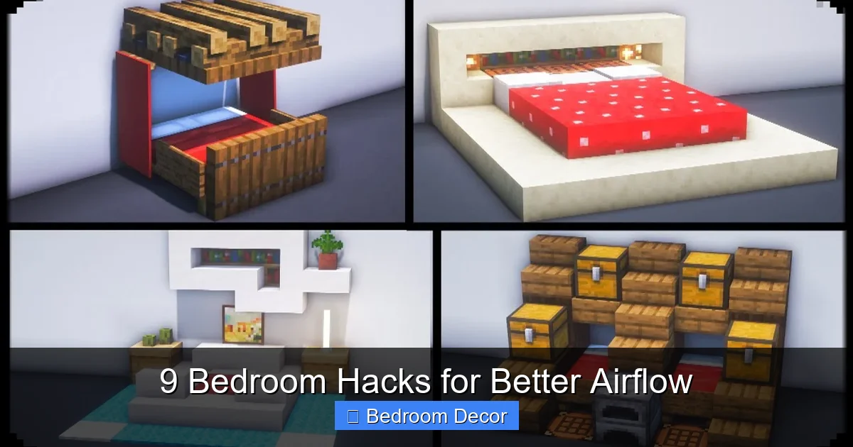9 Bedroom Hacks for Better Airflow