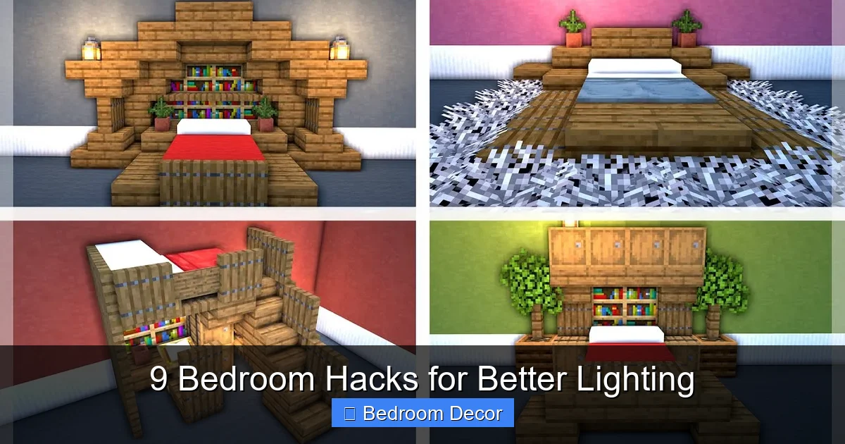 9 Bedroom Hacks for Better Lighting