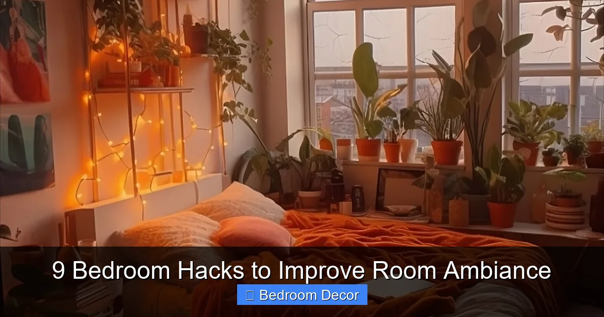 9 Bedroom Hacks to Improve Room Ambiance