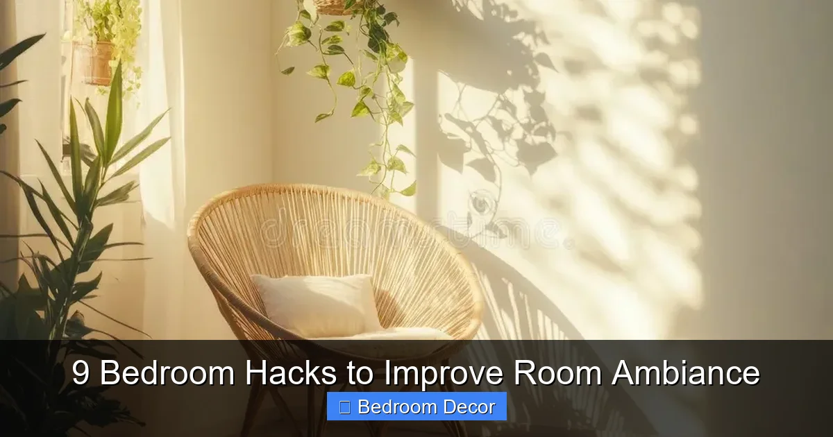 9 Bedroom Hacks to Improve Room Ambiance