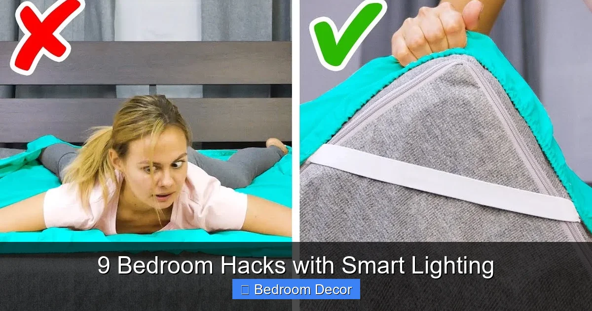 9 Bedroom Hacks with Smart Lighting