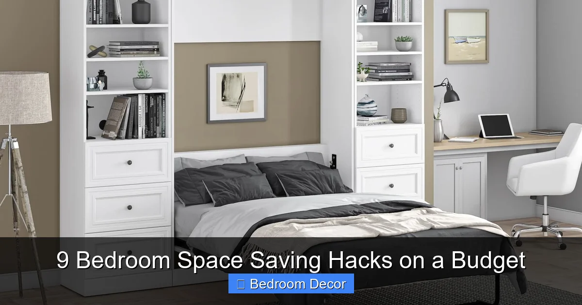 9 Bedroom Space Saving Hacks on a Budget